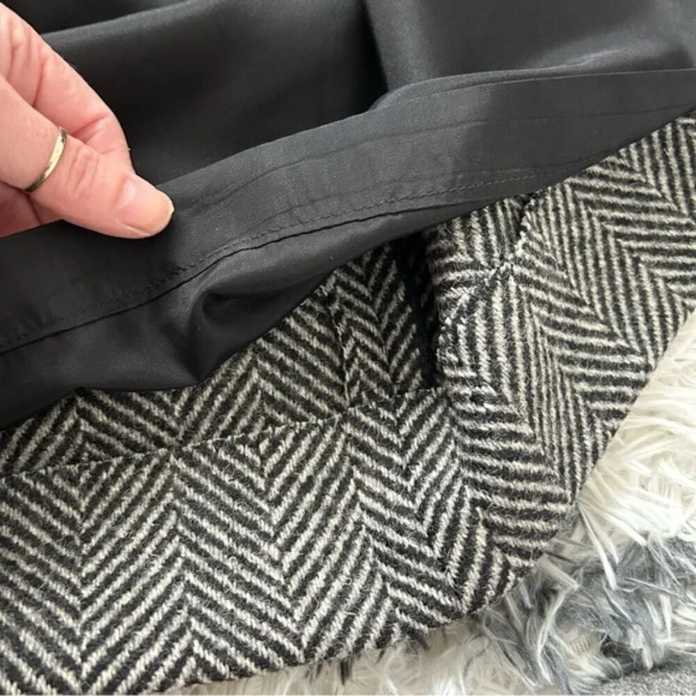 Vintage Wayne Clark Virgin Wool Wrap Skirt - Picture 7 of 10